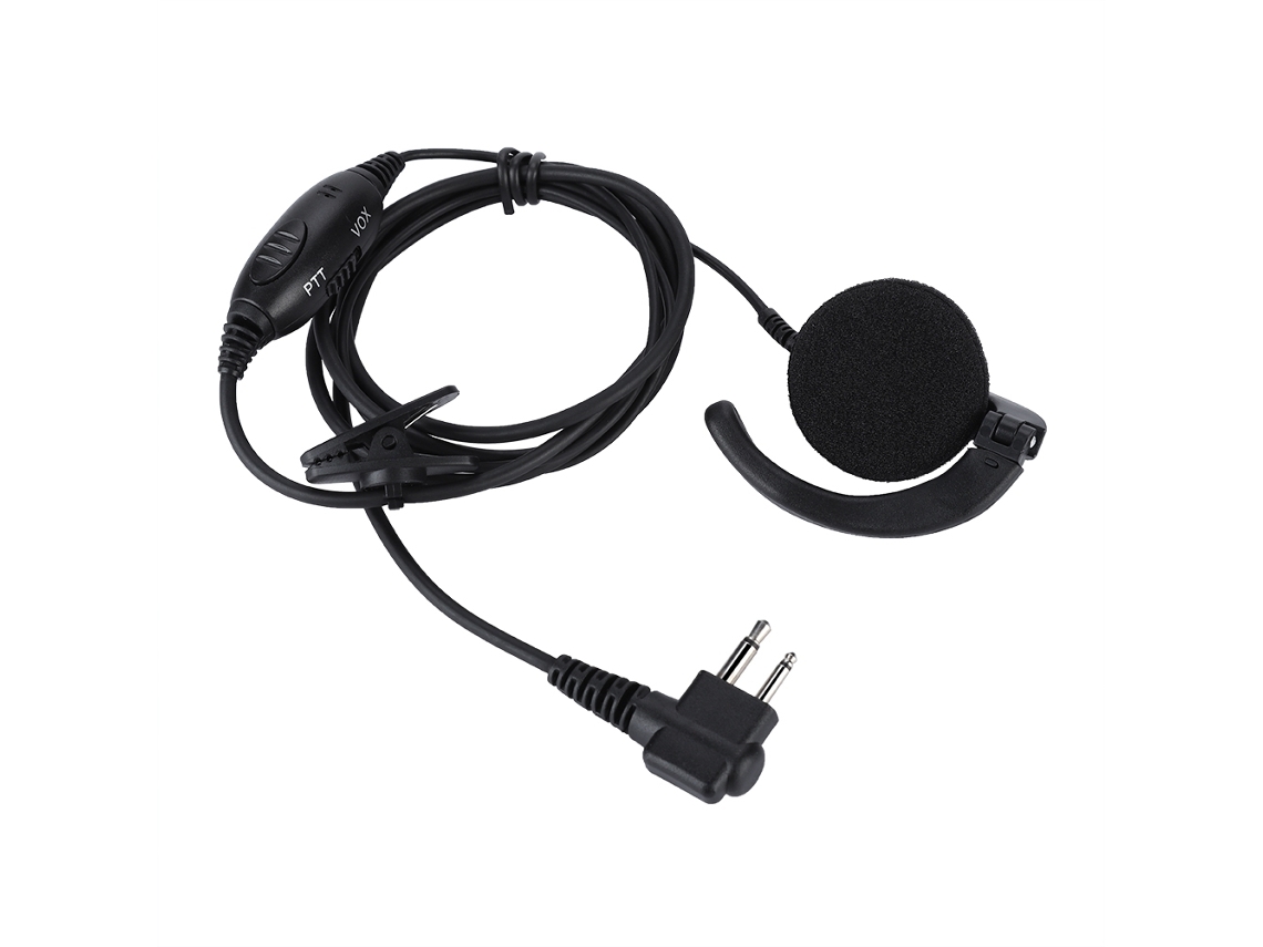 Auriculares flexibles con cabezal M para radio Motorola GP88/GP68