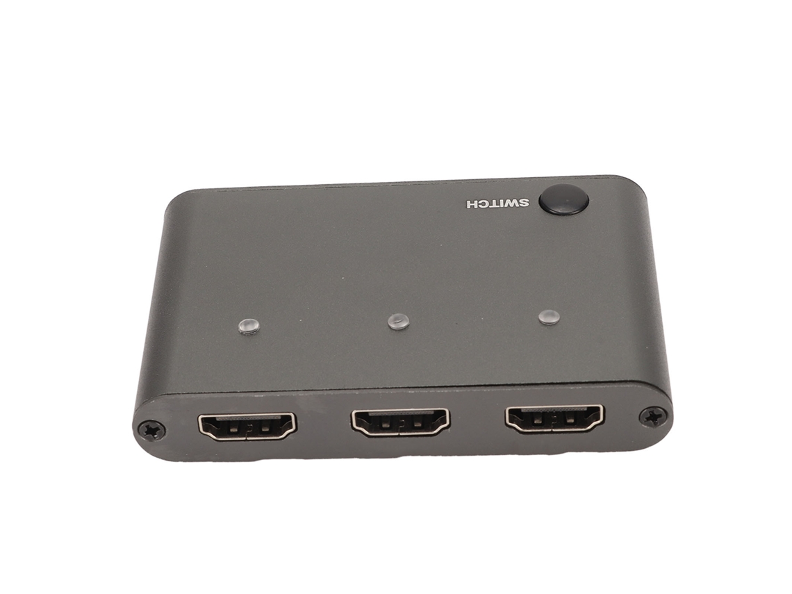Conmutador Hdmi De 3 Entradas Y 1 Salida, 4k, 3 Gbps, Divisor/conmutador Para Ordenadores Y Teléfonos Móviles.