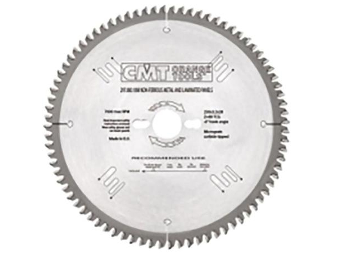 Sierra circular cmt 250-30-2,8 (z-80) aluminio, laton, plastico, y laminados