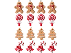 Adornos Para El Árbol De Navidad: Decoraciones Creativas De Resina 3d Irrompibles Para Las Fiestas.