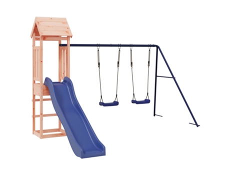 Parque Infantil De Exterior VIDAXL Marrón Madera