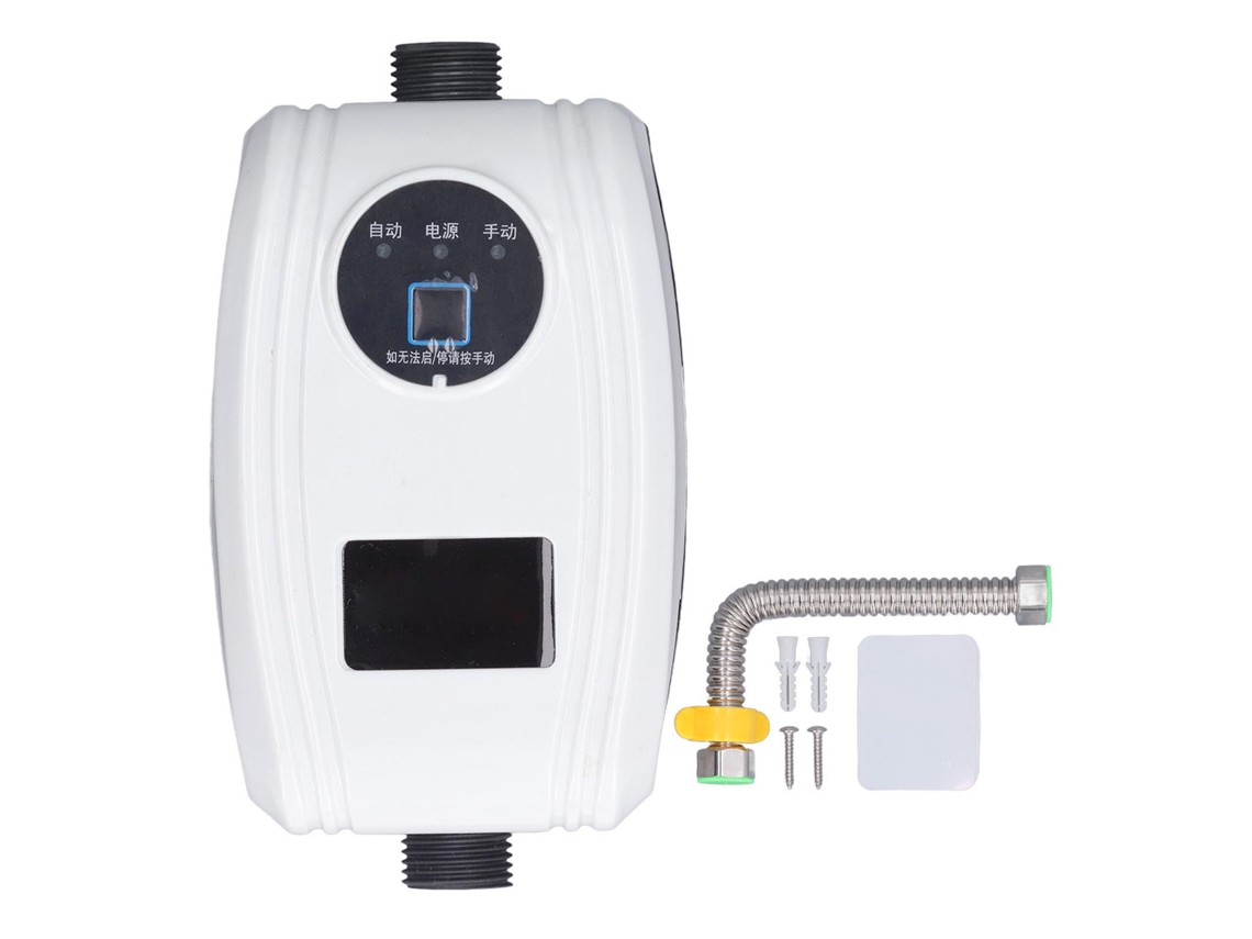 Bomba De Aumento De Presión Automática 150w, 30l/min, 20m Elevación, Ip56, 100-240v, Enchufe Uk Para Regadera Y Hogar.