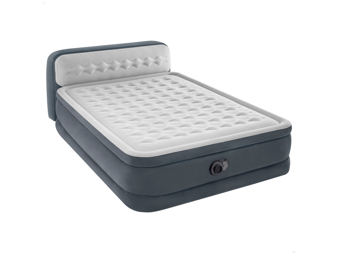 Cama Hinchable INTEX Gris Vinilo