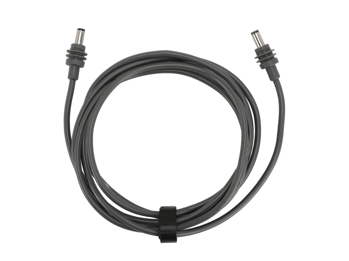 Cabo De Alimentação Dc De Satélite 18awg Resistente À Água Ip68 Extensão Para Interior E Exterior 1m/3.28ft