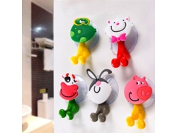 Jortmrd - Juego de 2 portacepillos de dientes para niños montado en la pared