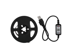 Tira De Luces Led Smd 5050 Rgb De 1 M, Controlada Por Usb Mediante Teléfono Móvil, Decorativa Para Fiestas, Navidad Y Bodas.