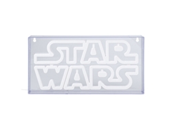 Lámpara Led Estilo Neón Logo Star Wars 15 X 30 Cm B.active
