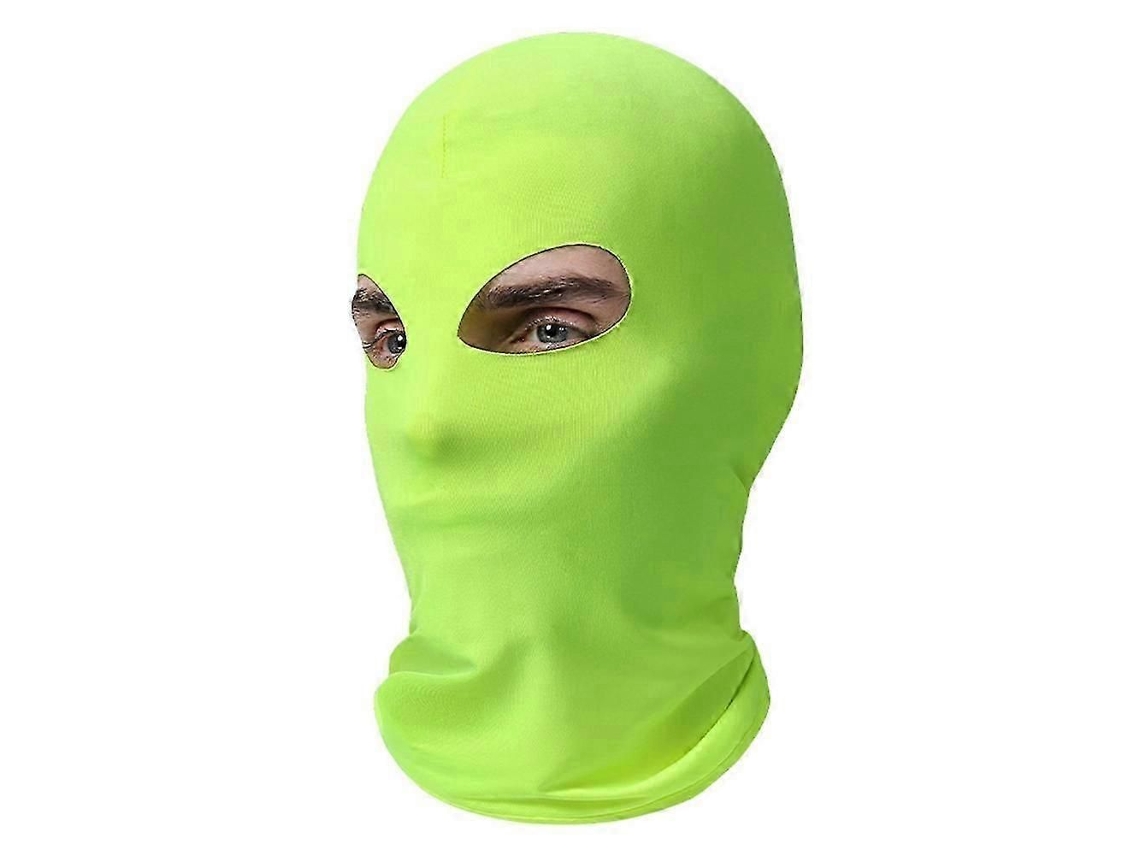 Máscara transpirable para ciclismo con dos orificios, forro para casco de motocicleta, pasamontañas de secado rápido, protección solar, Ice Sil TAISHENGDA