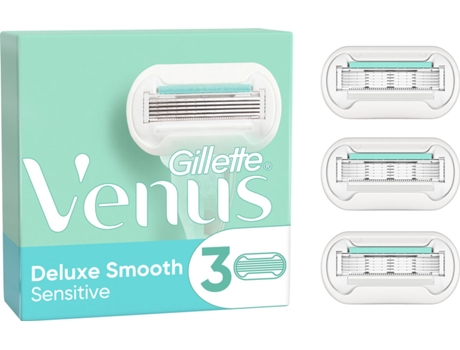 Recarga de Cuchillas GILLETTE Venus Sensitive (3 un)