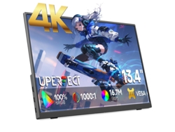 Monitor Portátil Uperfect (13.4'' - 3840*2400 4k, Usb CE Hdmi - Hdr, 1000:1)