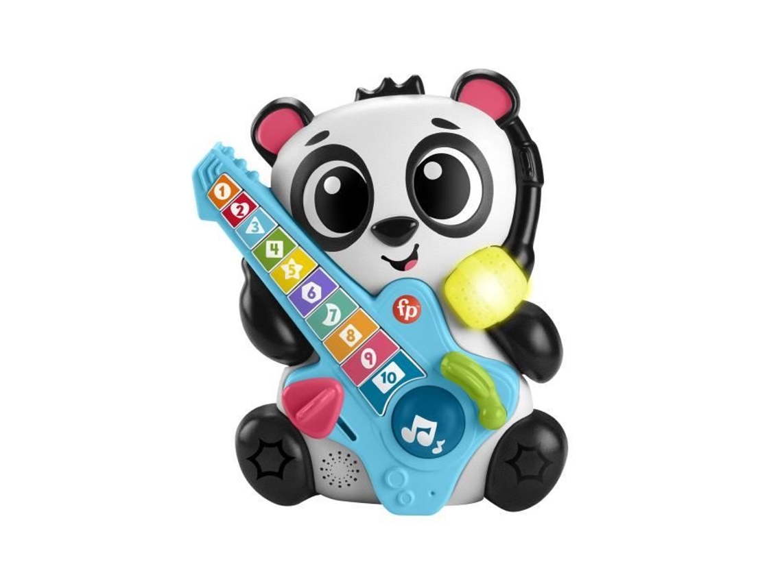 Figuras de pandas de Fisher-Price-Link Squad: juguete de actividad musical HYK95