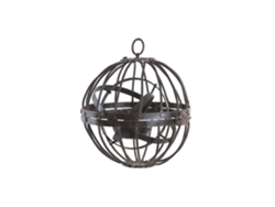 Portavela Metal Barco 22x22x21cm