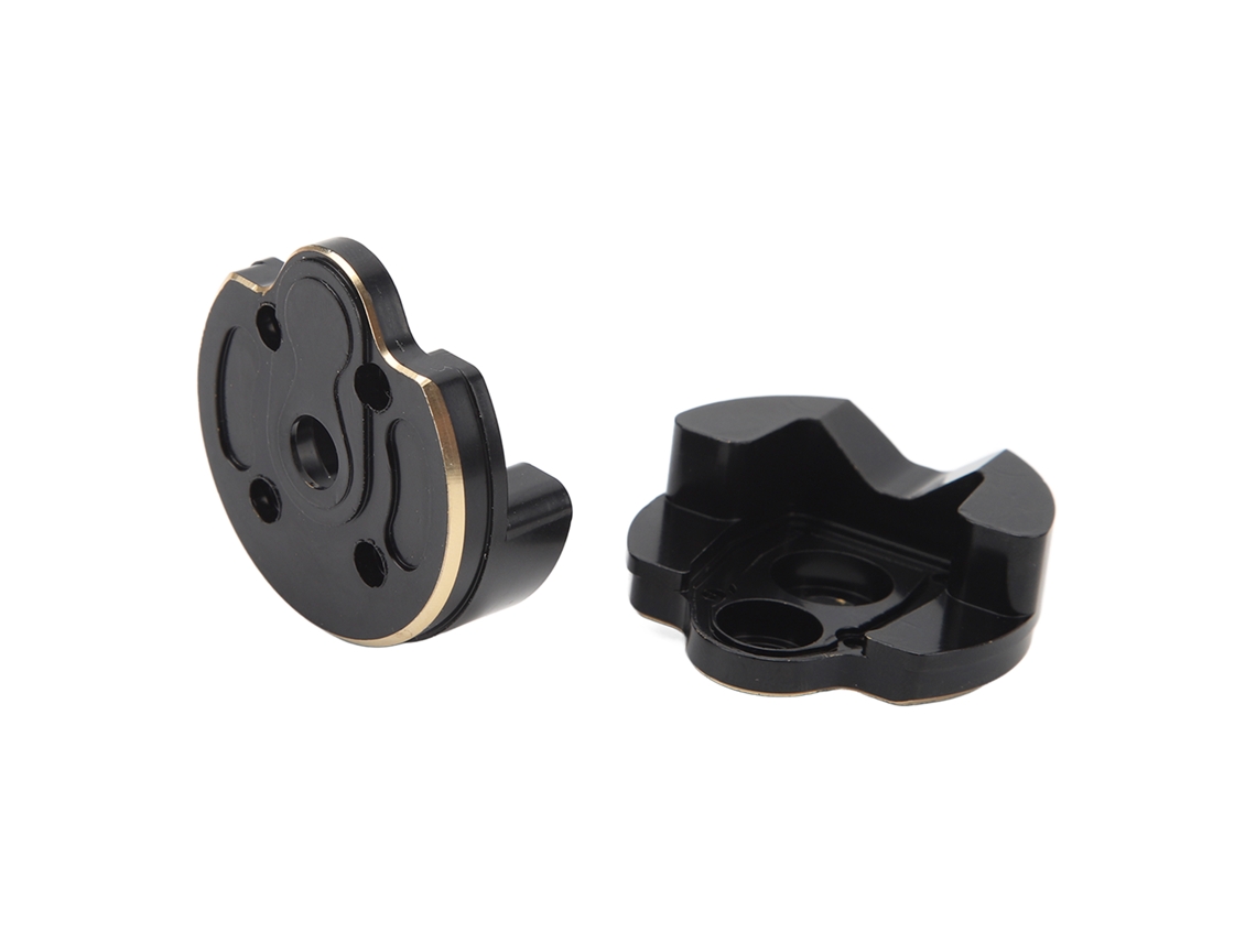 Tapa De Latón Para El Puerto Del Pasador De Dirección Del Scx10 Iii Capra 1/10 Rc Crawler (2 Unidades)