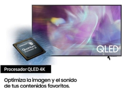 TV SAMSUNG QE50Q60A (QLED - 50'' - 127 cm - 4K Ultra HD - Smart TV)