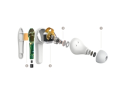 Auriculares Soundform Inalámbrico Dentro Oído Llamadasmúsica BELKIN Bluetooth Blanco