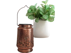 Lanterne Solaire Colibri Lanterne De Jardin Suspendable, lámpara Étanche Design Creux Pour Allée Porc Gokoco