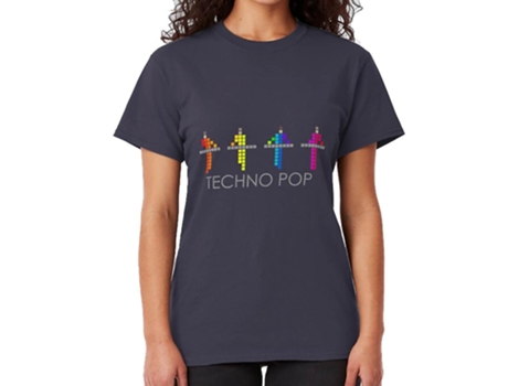 Camiseta ROCKINSTONE PIXEL8 Algodón para Hombre (3XL - Negro)