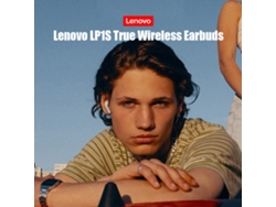 Auriculares inalámbricos auténticos Lenovo LP1S, estéreo Bluetooth 5.0, doble diafragma, doble host, deportivos, resistentes al agua IPX4.