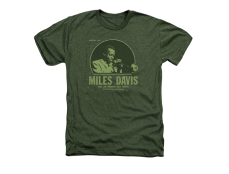 Camiseta ROCKINSTONE Miles Davis The Green Miles (M)
