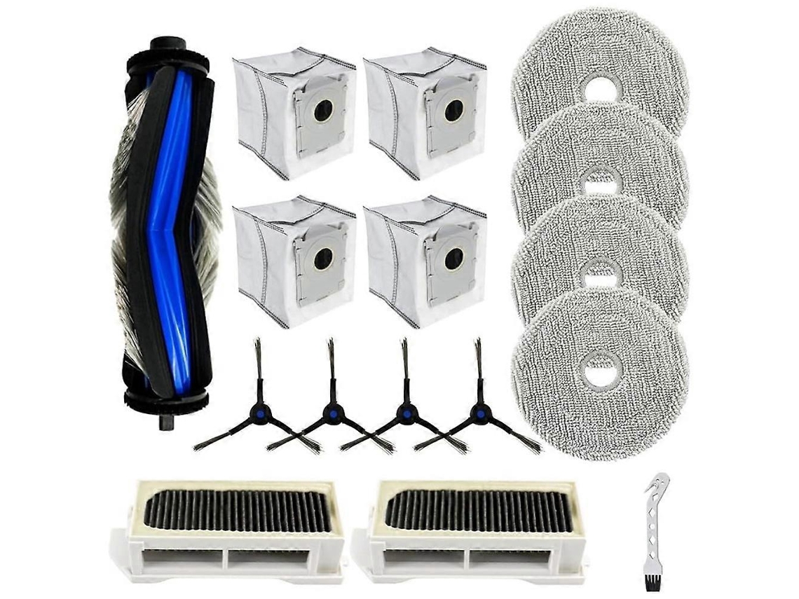 Accessory Kit For Ecovacs Deebot Mini Robot Vacuum Cleaners, Main Side Brush Hepa Filter Mop Cloth Dust Bags Spare Parts