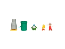 Super Mario Set Diorama del Desierto y Figura de Mario