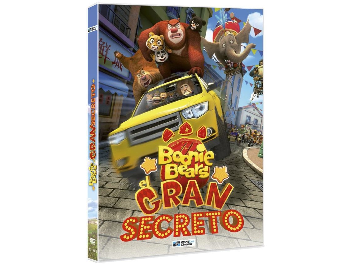 DVD Boonie Bears: The Big Top Secret / Boonie Bears Y El Gran Secreto (Edición en Español)