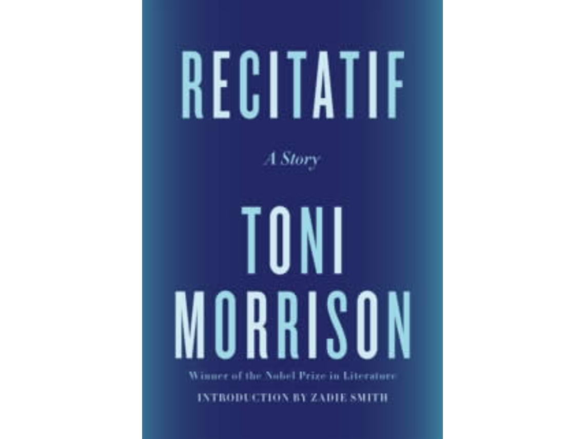 Libro Recitatif de Toni Morrison (Inglés)