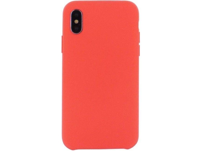 Carcasa iPhone X MUVIT LIFE Liquid Rojo