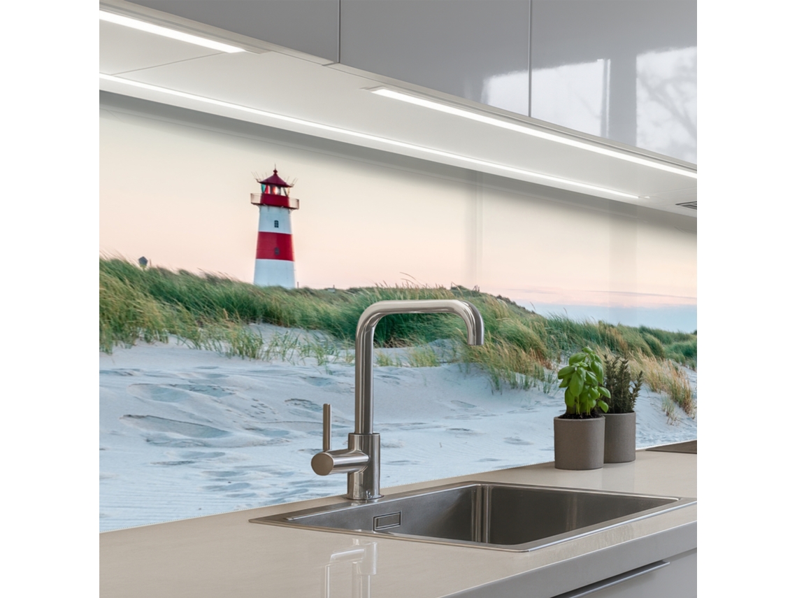 Salpicaderos De Cocina Faro - Naturaleza - Playa 150x60 Cm