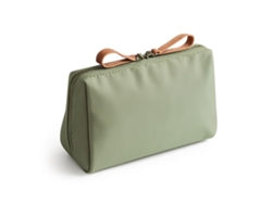 Bolsa De Maquillaje Y Joyas En Poliéster Verde - Neceser De Almacenamiento Para Mujer