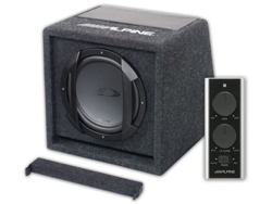 SUBWOOFER AUTO CAIXA ALPINE SWE-815