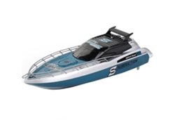 Azul777-582 Lancha Rc 2.4g Impermeable Barco Control Remoto Vehículos De Alta Velocidad Modelos Cruiser