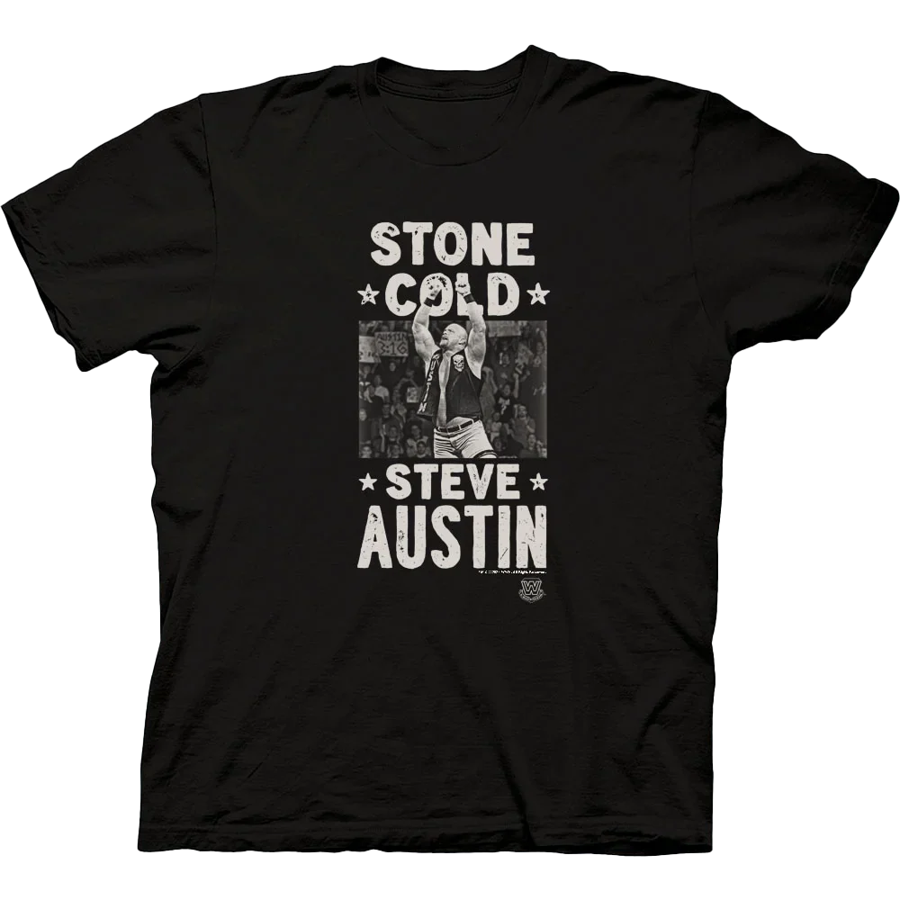Wwe Stone Cold Steve Austin T-shirt Unisex Rockinstone Size:xxl