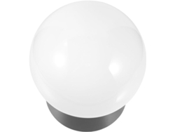 Aplique de pared LED negro para exteriores E27 en acero inoxidable y acrílico, fácil de instalar, decorativo. SFUSHOS