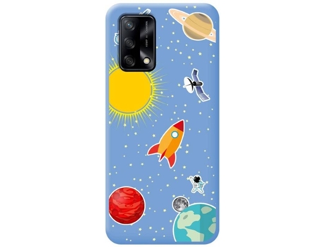 Carcasa Oppo A74 4G TUMUNDOSMARTPHONE Espacio Azul