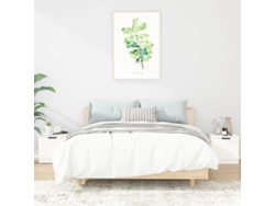 Mesitas de Noche LOVELY HOME Mesinha 2 Pcs 40X39X40 Cm Branco