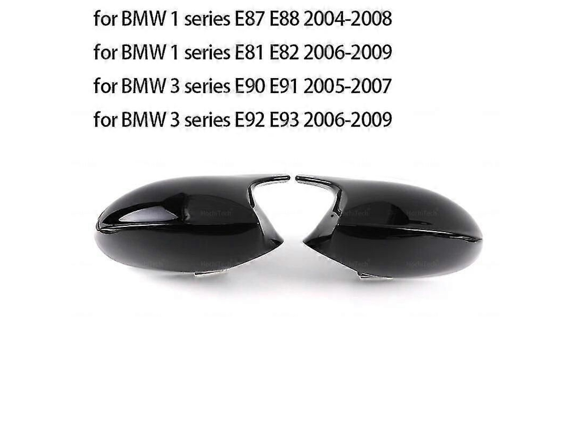 Espejo Retrovisor Estilo M Para Casco Bmw E90 E91 E92 E93 E81 E87 E82 Pre-lci1 Negro (2004-2009)