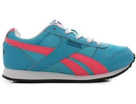 Zapatillas REEBOK Royal Cljogg Niños (27 - Azul y Rosa)