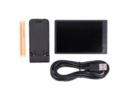 Veloriskku - Monitor secundário de 3,5 polegadas para monitoramento de computador com suporte para cabo e adesivo Duplo Face IPS USB