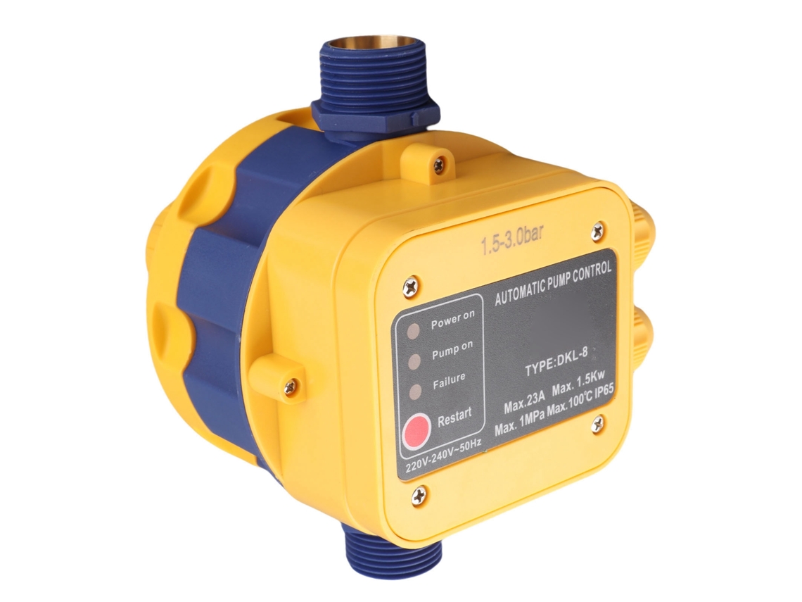 2026velora-controlador Automático De Bomba De Agua Interruptor De Presión Electrónico 145psi Ajustable 220v-240v