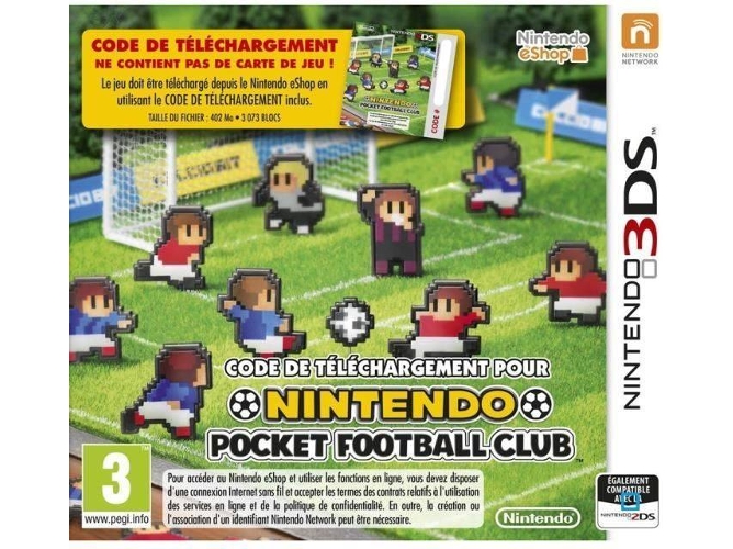 Juego Nintendo 3DS Pocket Football Club