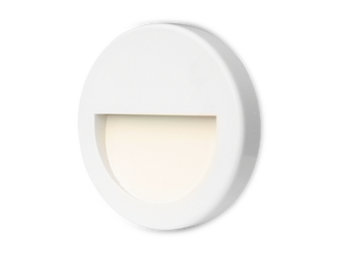 Vektab1 Wall LED White Round White 3000K IP65 BRAYTRON