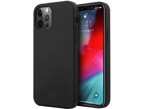 Carcasa Apple MINI iPhone 12 Pro Max Silicona Trasera Negro