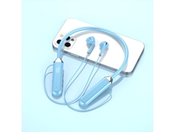 Auriculares Bluetooth Con Banda Para El Cuello (azules), Conectividad Inalámbrica 5.2, Estéreo, Indicador De Batería