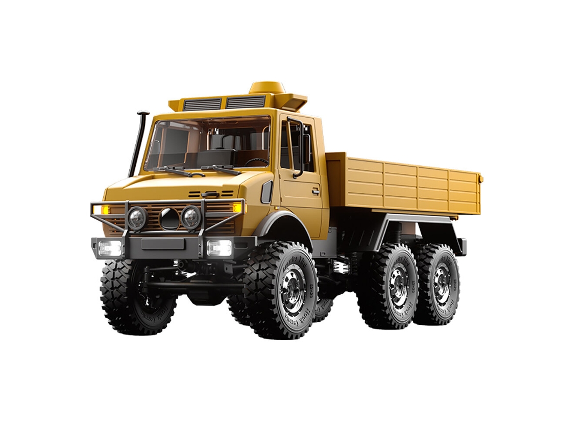 Vehículo De Transporte Gris jjrc C8823 Unimog 1/18 6wd Rc Coche Todoterreno Vehículo De Transporte Y Rescate Modelos