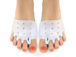 Protectores metatarsianos de gel, 6 unidades, almohadillas transpirables para los dedos, separadores de dedos para callosidades por neuroma de Morton.
