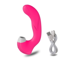 Vibrador de succión de 20 modos, masturbador vaginal estimulador de vacío femenino (Rojo) YIZHOOD