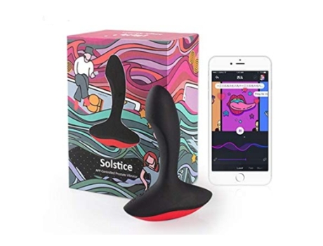 Vibrador de próstata controlado por aplicación, Kit de entrenamiento de vibrador con tapón Anal, tapón Anal recargable, Juguetes sexuales BISBISOUS...