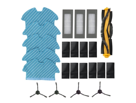 Kit de filtro de escova lateral de escova principal para ecovacs deebot ozmo 900 dn5g