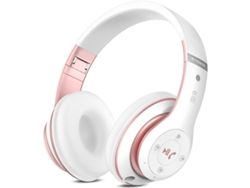 Auriculares Supraaurales Bluetooth 5.0 Con Micrófono, Hd, Fm, Tf, Modo Con Cable, 40 Horas De Autonomía.